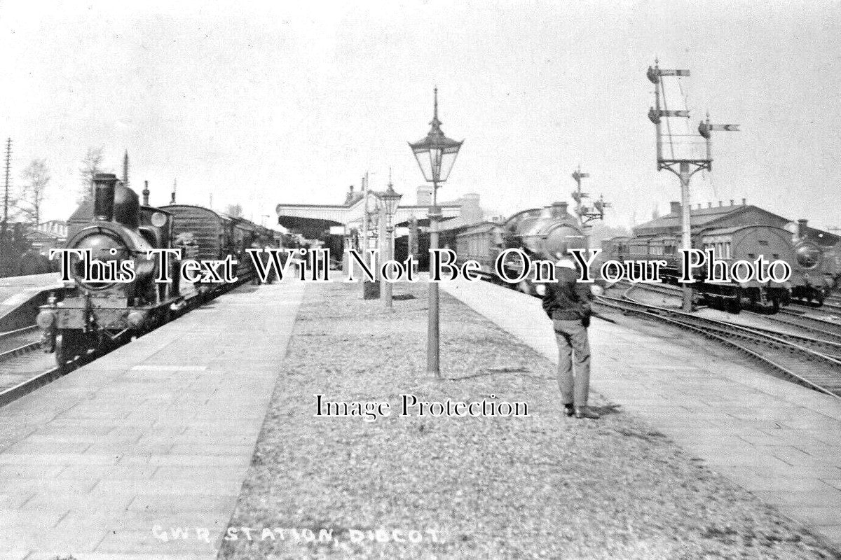 OX 1480 - Didcot Railway Station, Oxfordshire c1914