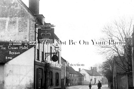 OX 1539 - The Crown Hotel, High Street, Benson, Wallingford c1917