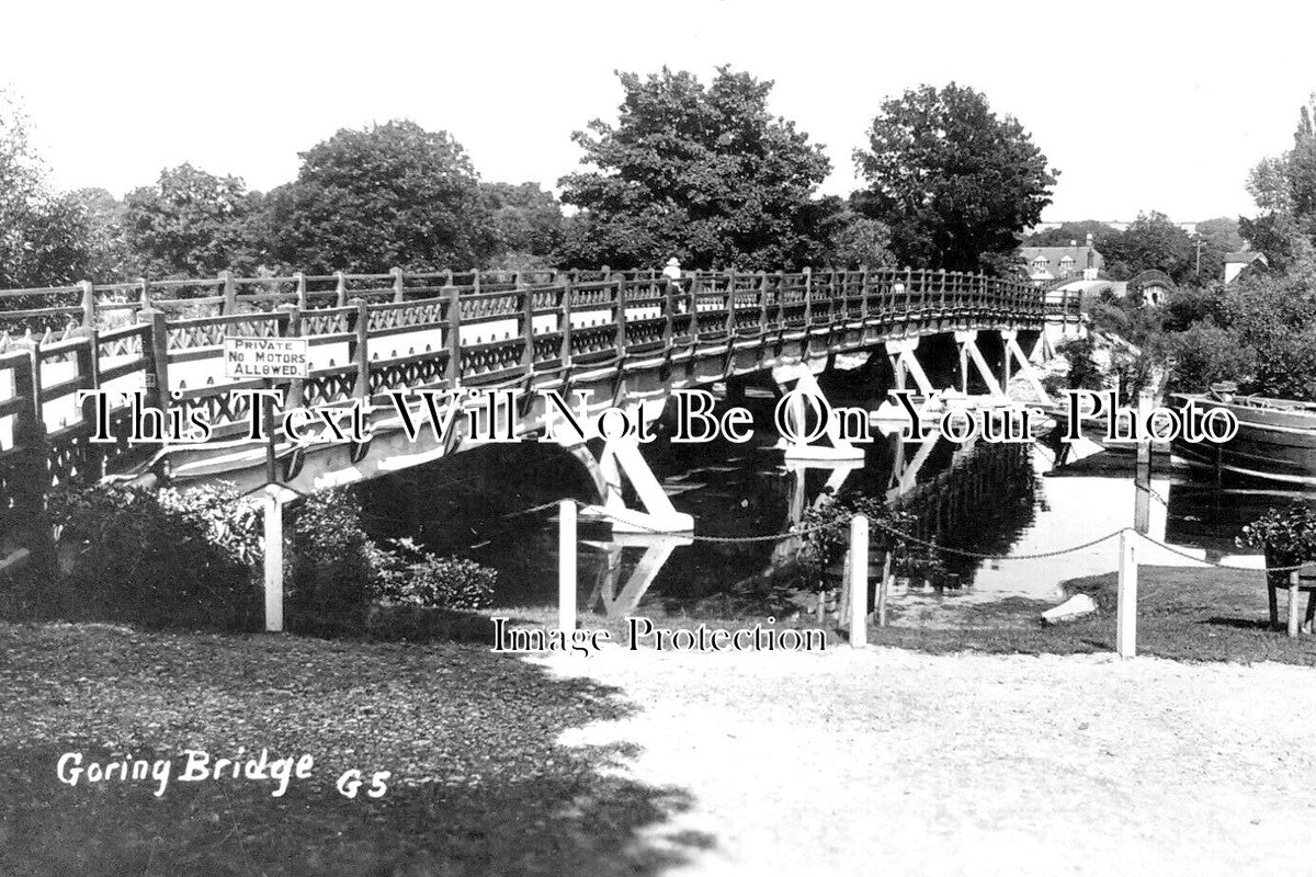 OX 1547 - Goring Bridge, Oxfordshire