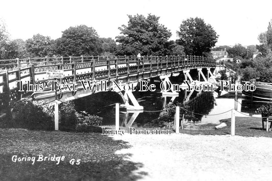 OX 1547 - Goring Bridge, Oxfordshire