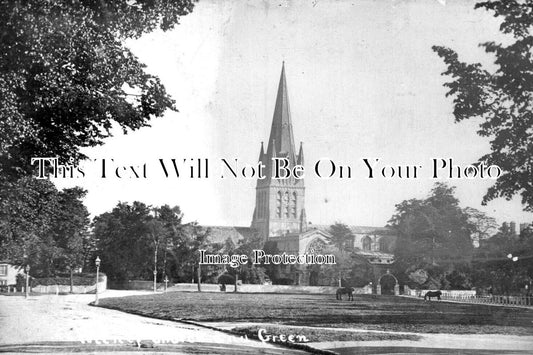 OX 1567 - Witney Church & Green, Oxfordshire