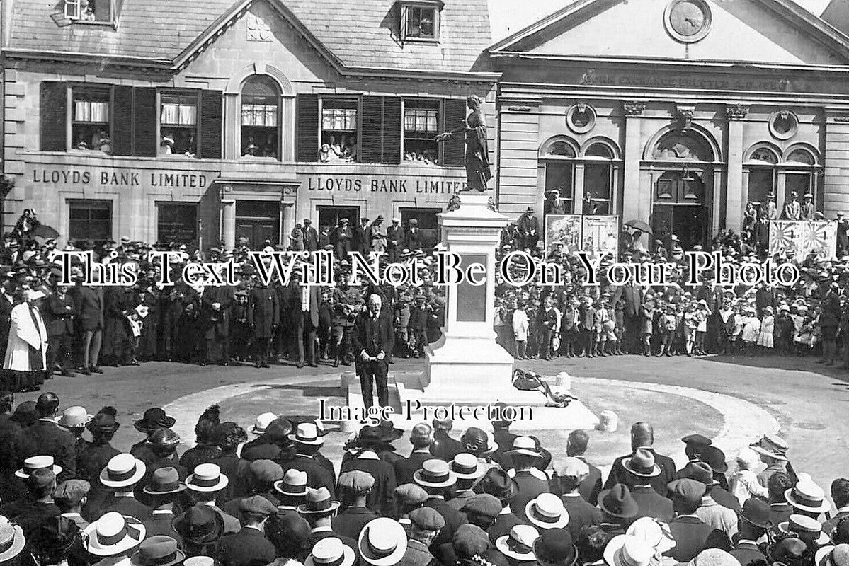 OX 1573 - Unveiling Of Wallingford War Memorial, Oxfordshire