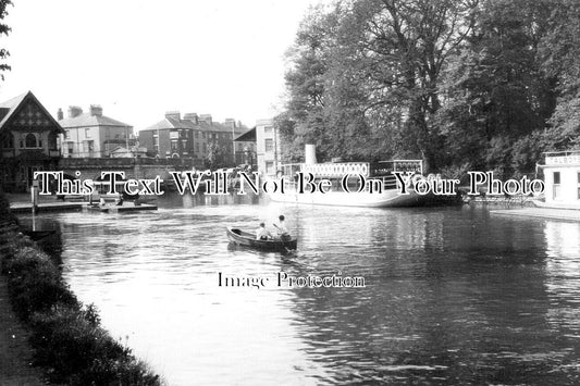 OX 1574 - Folly Bridge, River Isis, Oxford, Oxfordshire