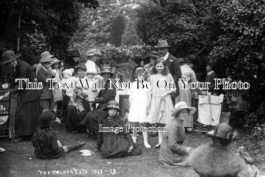 OX 1595 - The Church Fete, Chipping Norton, Oxfordshire 1923