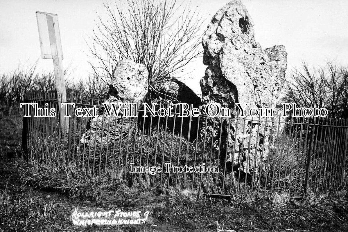 OX 1602 - The Rollright Stones, Whispering Knights, Oxfordshire