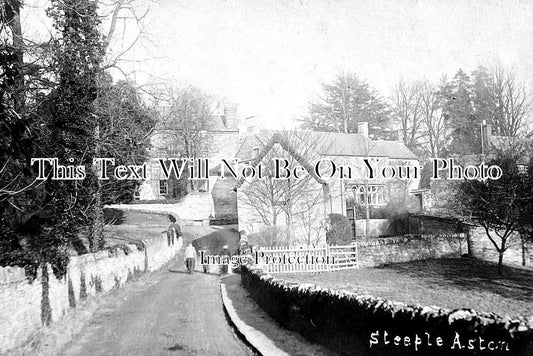 OX 1614 - Steeple Aston, Oxfordshire c1906