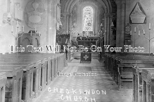 OX 1658 - Checkendon Church, Oxfordshire
