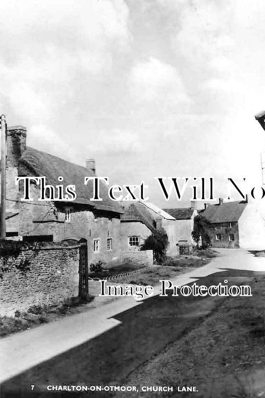 OX 1662 - Church Lane, Charlton On Otmoor, Oxfordshire