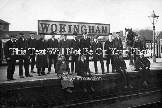 OX 167A - Wokingham Railway Station, Oxfordshire