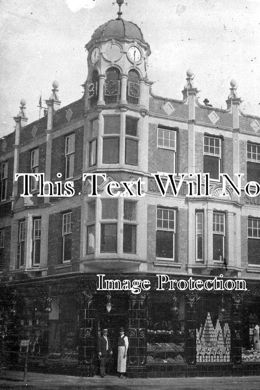 OX 167 - Banbury Co-Op, New Central Premises Opened 1908, Oxfordshire