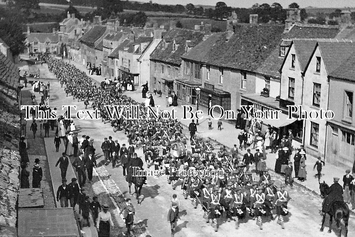 OX 1704 - Argyll Troops In Burford, Oxfordshire