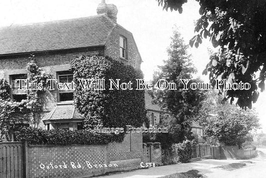 OX 1709 - Oxford Road, Benson, Wallingford, Oxfordshire c1915