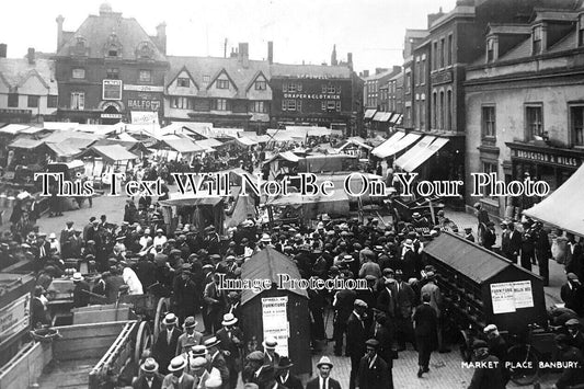 OX 1712 - Market Place, Banbury, Oxfordshire