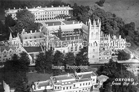 OX 1721 - Oxford From The Air, Oxfordshire
