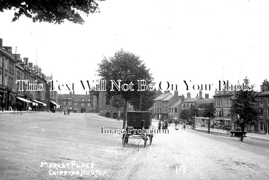 OX 1725 - Market Place, Chipping Norton, Oxfordshire c1921