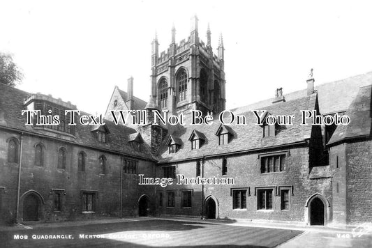 OX 1730 - Mob Quadrangle, Merton College, Oxford, Oxfordshire