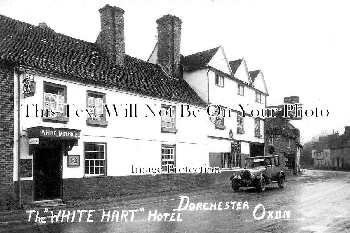 OX 1801 - The White Hart Hotel, Dorchester, Oxfordshire