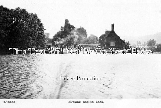 OX 181A - Goring Lock, Oxfordshire