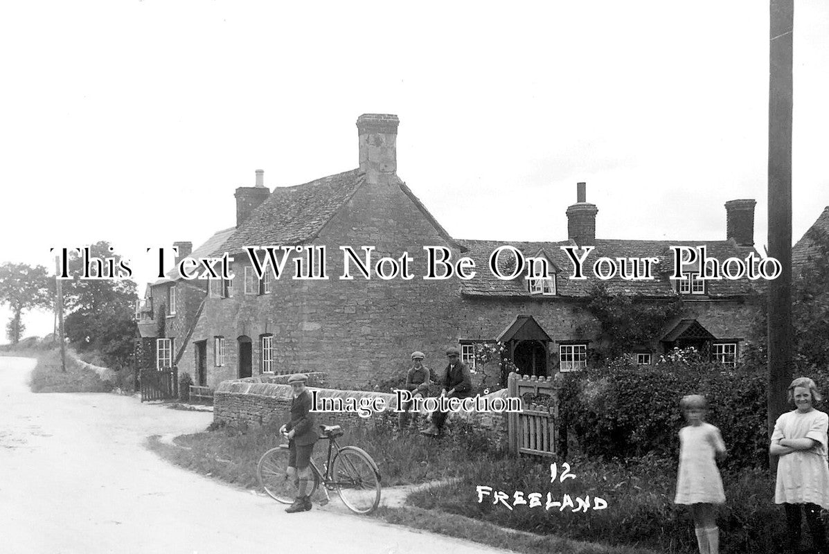 OX 1812 - Freeland, Oxfordshire c1927