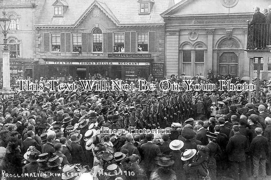 OX 1828 - Proclamation Of King George V, Wallingford, Oxfordshire 1910