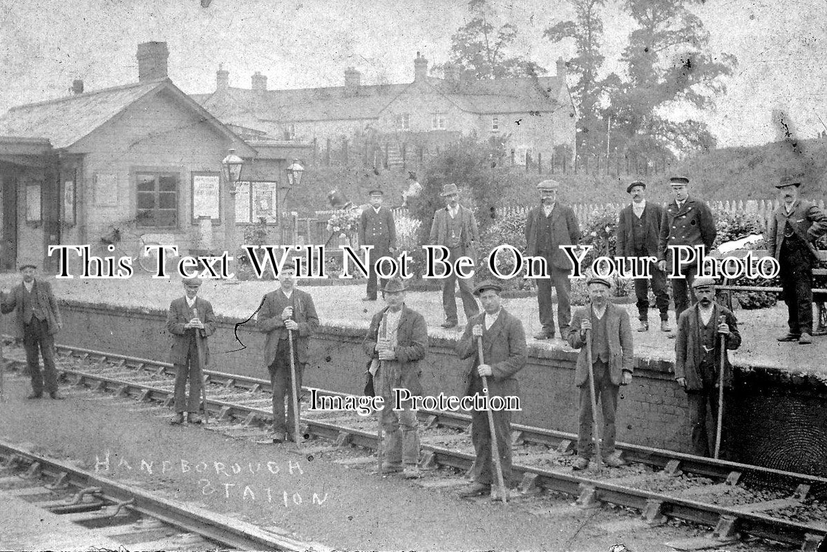 OX 183A - Long Handborough Railway Station, Oxfordshire