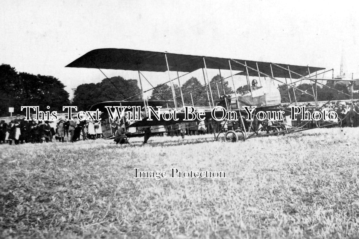 OX 184 - Early Biplane, Abingdon, Oxfordshire