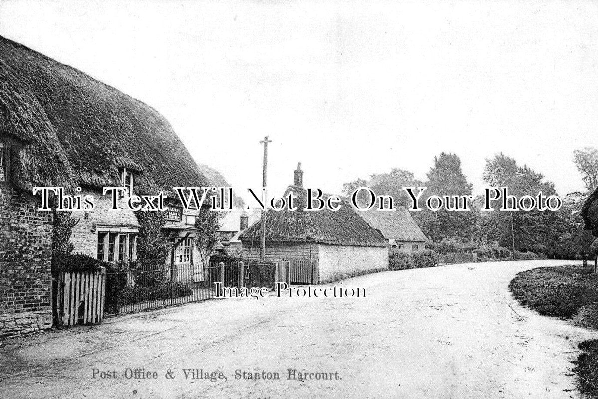 OX 1868 - Post Office & Village, Stanton Harcourt, Oxfordshire