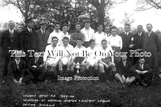 OX 1893 - Church Army Football Club Team, Chipping Norton