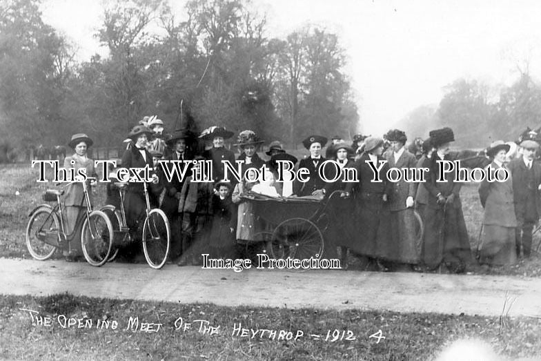 OX 190 - Opening Meet Of The Heythrop Hunt, Chipping Norton, Oxfordshire