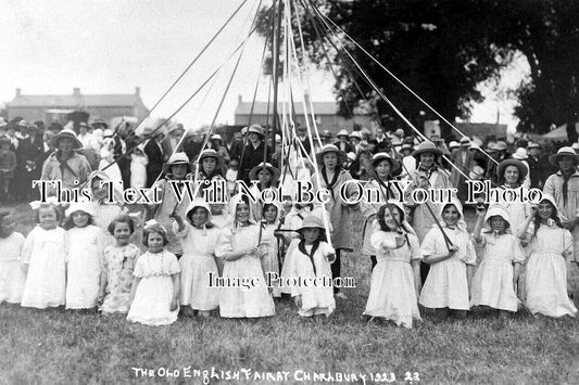 OX 1915 - The Old English Fair At Charlbuy, Oxfordshire 1923