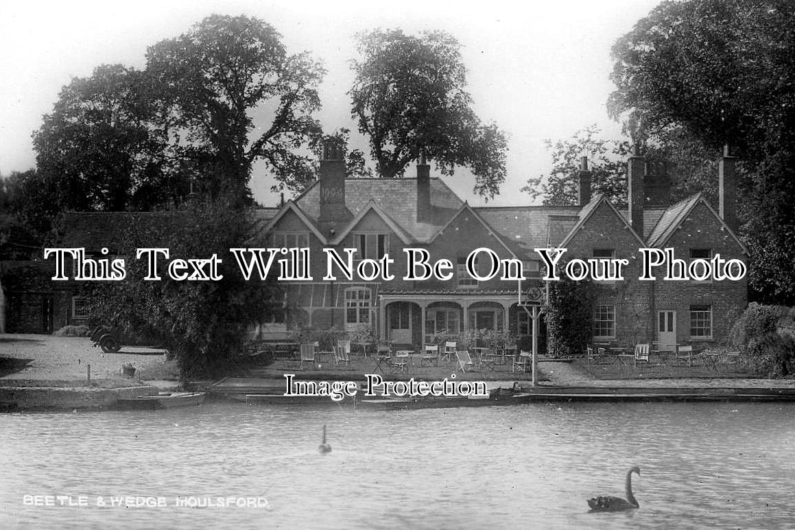 OX 1923 - Beetle & Wedge Pub, Moulsford, Oxfordshire