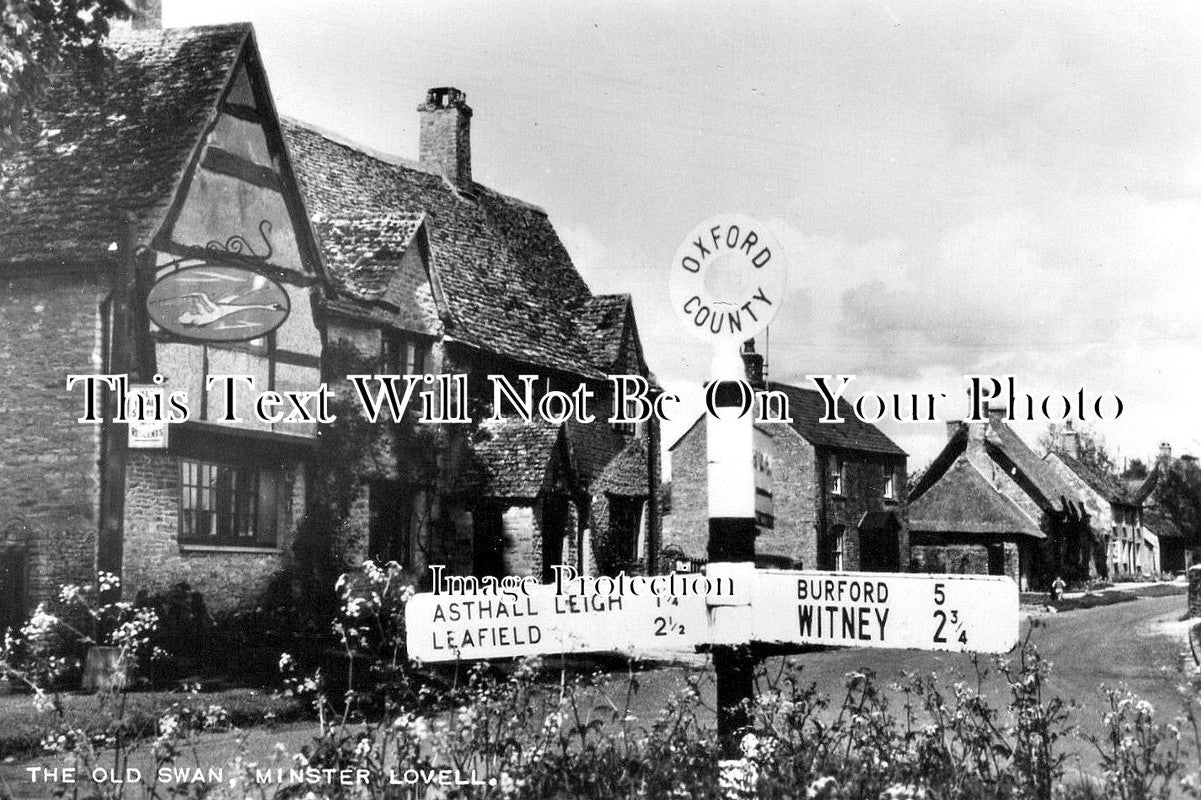 OX 1948 - The Old Swan Hotel, Minster Lovell, Oxfordshire – JB Archive