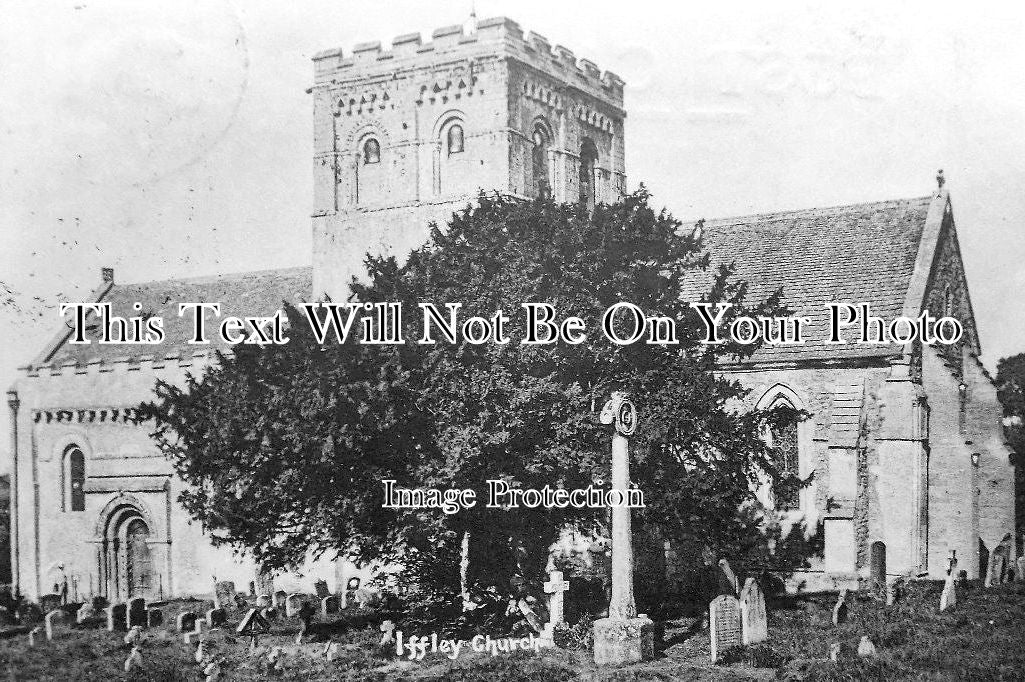 OX 208 - Iffley Church, Oxfordshire c1902