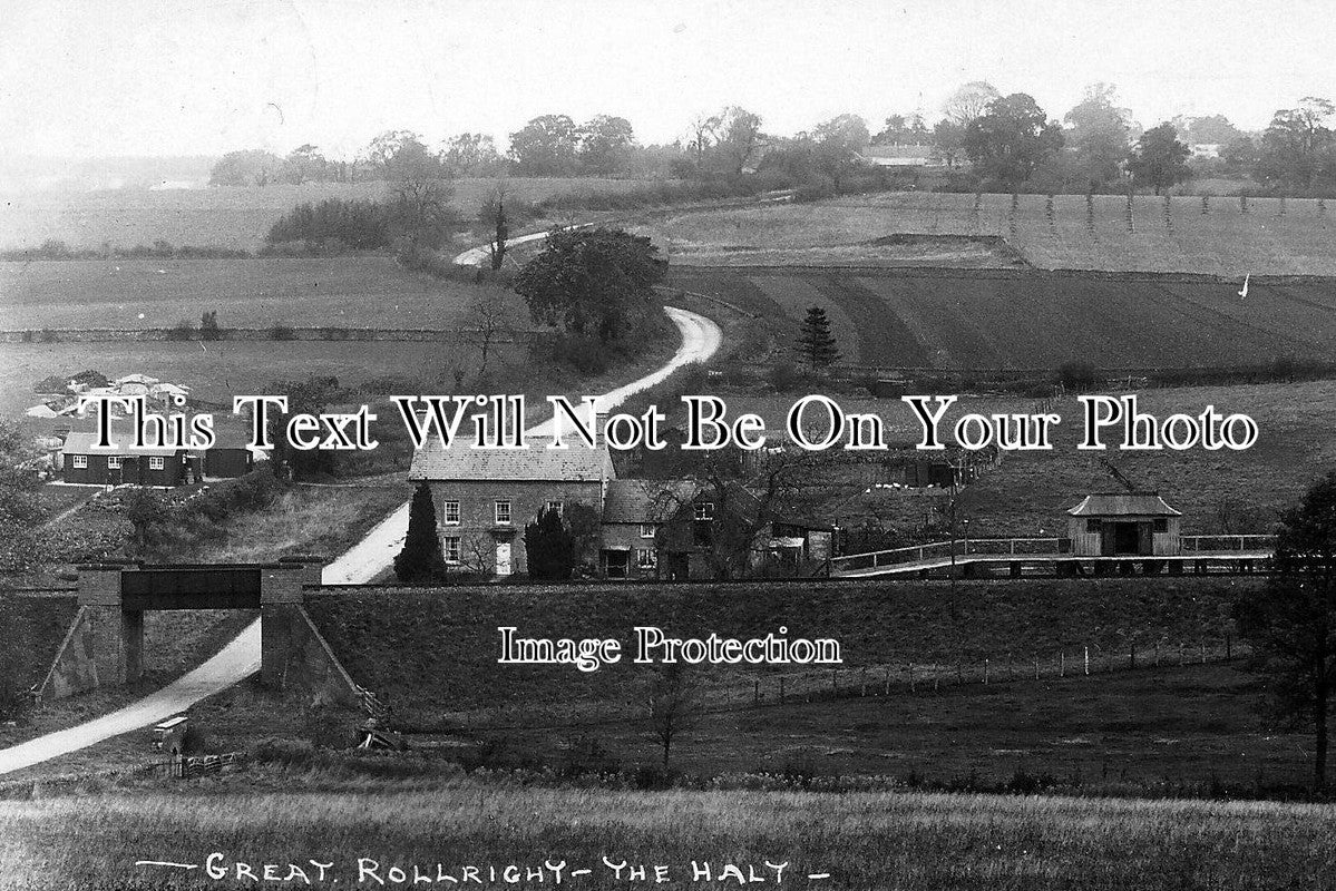 OX 217 - Great Rollright Railway Halt, Oxfordshire