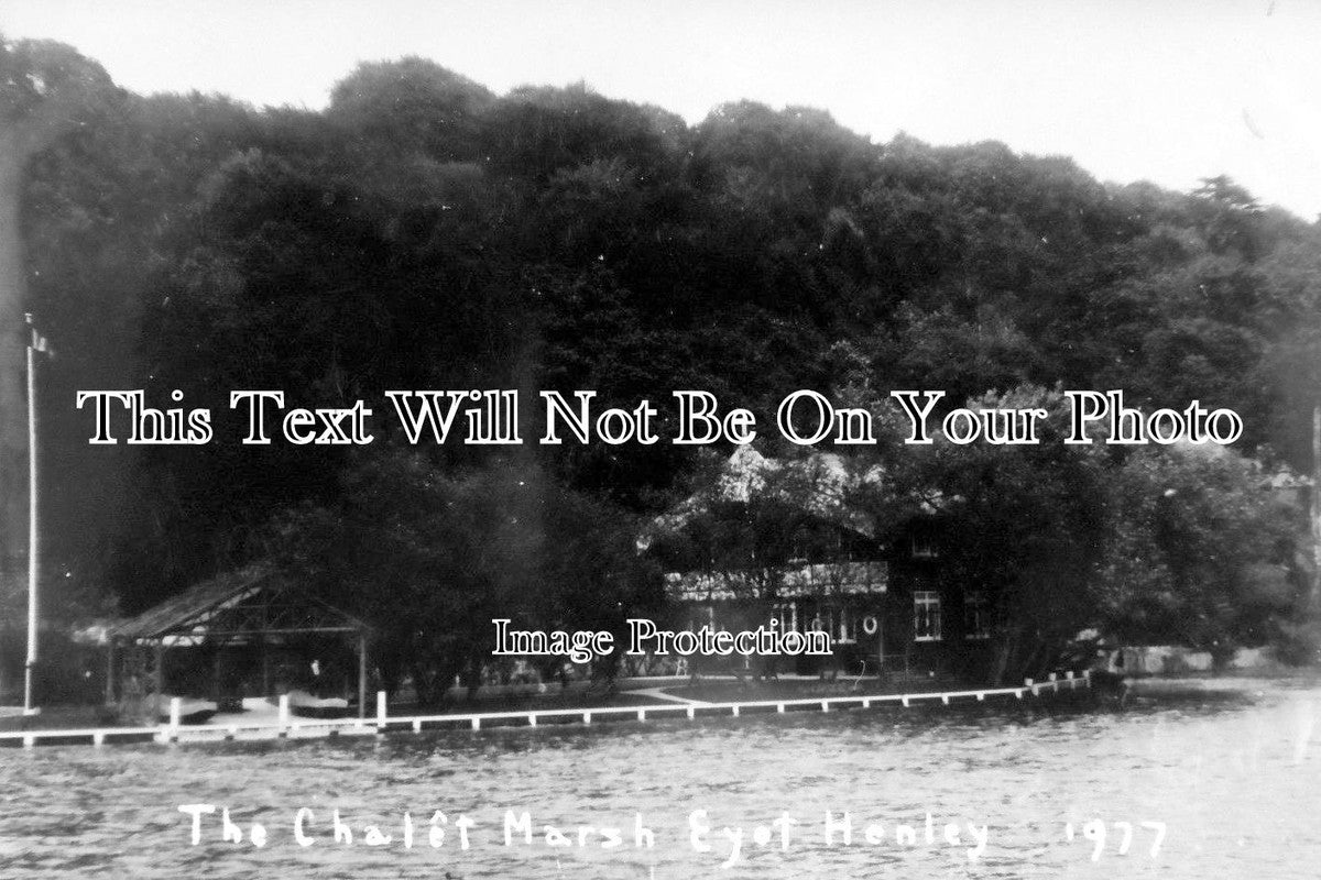 OX 238 - The Chalet, Marsh Eyot, Henley On Thames, Oxfordshire