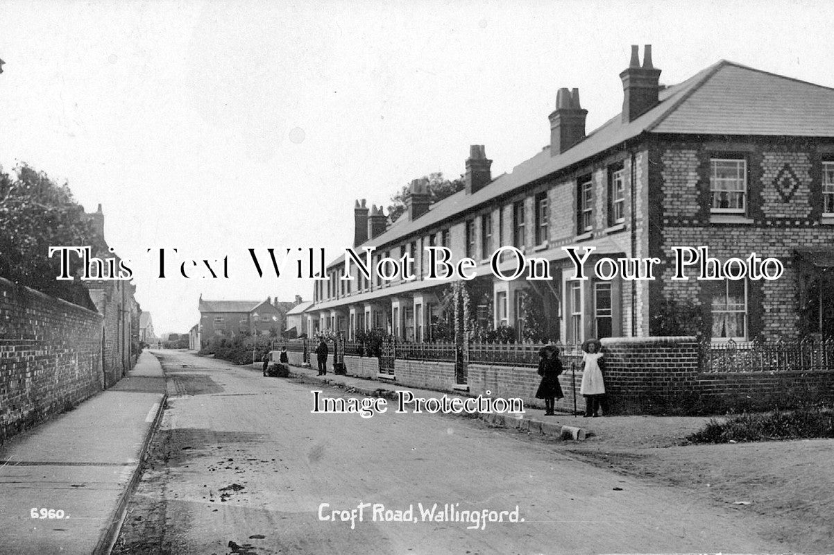 OX 242 - Croft Road, Wallingford, Oxfordshire c1911