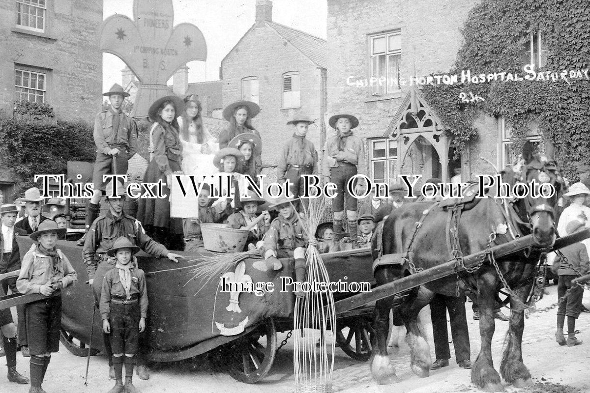 OX 253 - Hospital Saturday, Chipping Norton, Oxfordshire c1910