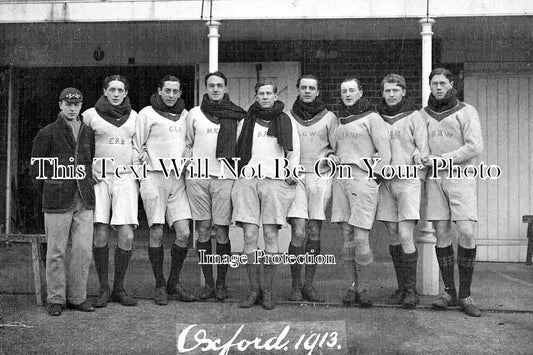 OX 260 - The Oxford University Boatrace Crew, Oxfordshire 1913