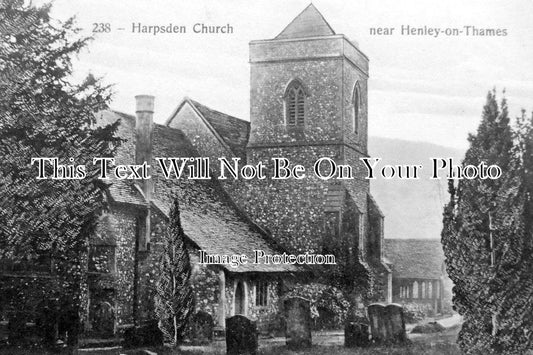 OX 287 - Harpsden Church, Henley On Thames, Oxfordshire c1908