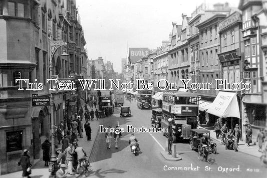 OX 318 - Cornmarket Street, Oxford, Oxfordshire