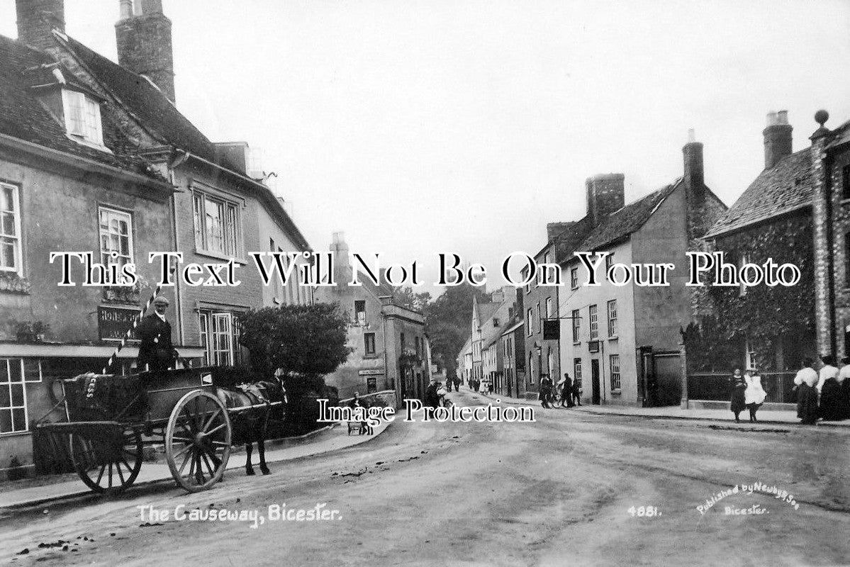 OX 328 - The Causeway, Bicester, Oxfordshire c1910