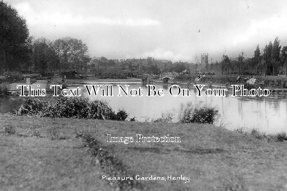 OX 330 - Pleasure Gardens, Henley On Thames, Oxfordshire c1907