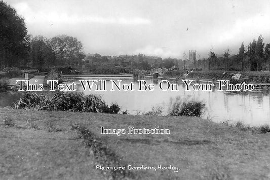 OX 330 - Pleasure Gardens, Henley On Thames, Oxfordshire c1907