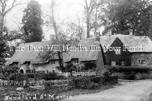 OX 333 - Mill Lane, Sandford St Martin, Oxfordshire c1907