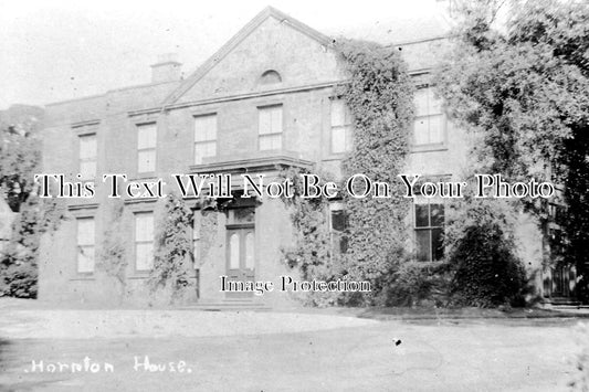 OX 339 - Hornton House, Near Banbury, Oxfordshire c1920