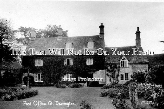 OX 34 - The Post Office, Great Barrington, Oxfordshire