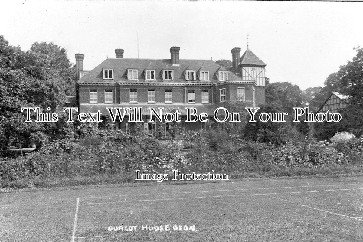 OX 341 - Burcot House, Burcot, Oxfordshire c1916