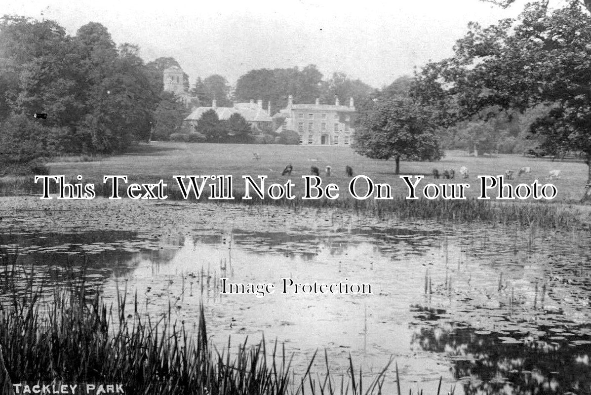OX 355 - Tackley Park & Country House, Oxfordshire c1911