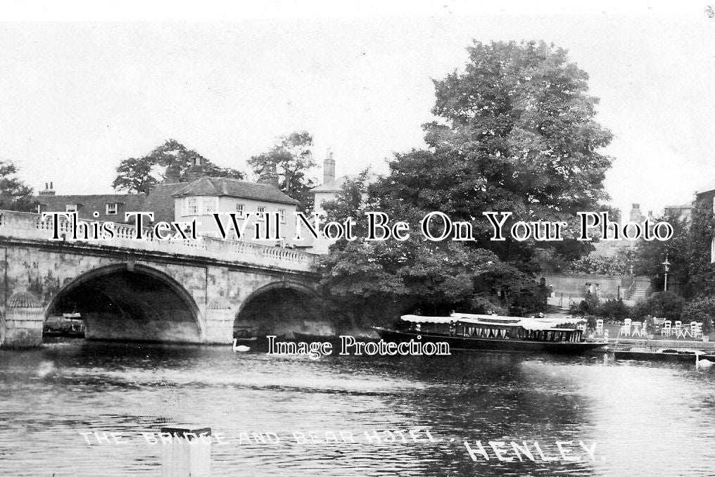 OX 394 - The Bridge & Bear Hotel, Henley, Oxfordshire