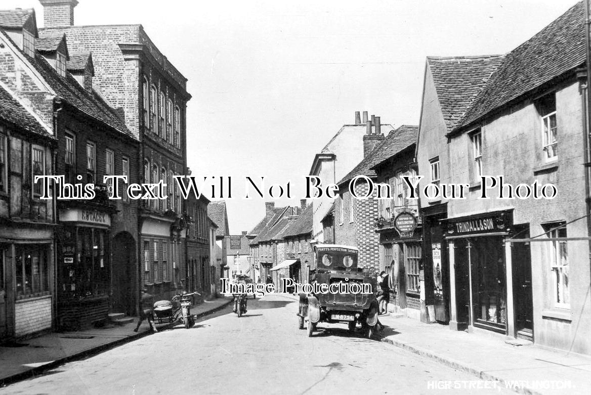 OX 398 - High Street, Watlington, Oxfordshire c1931